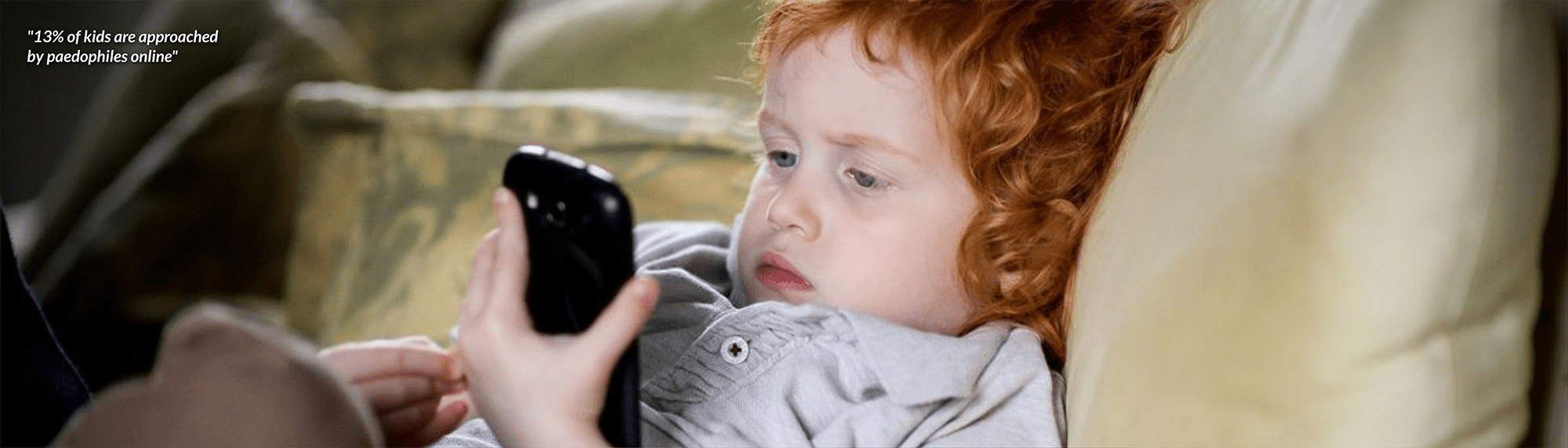 13% of kids are approached by paedophiles online